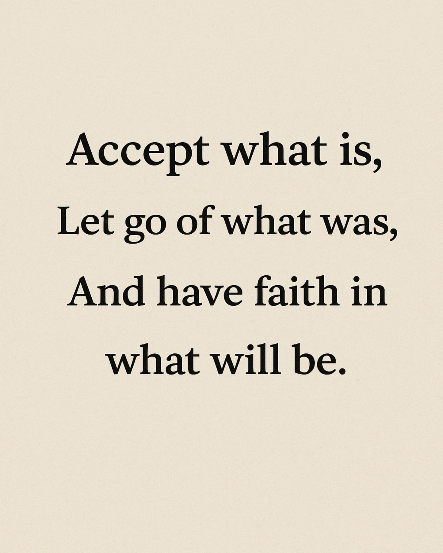 "Inspirational Printable wall art- accept what is