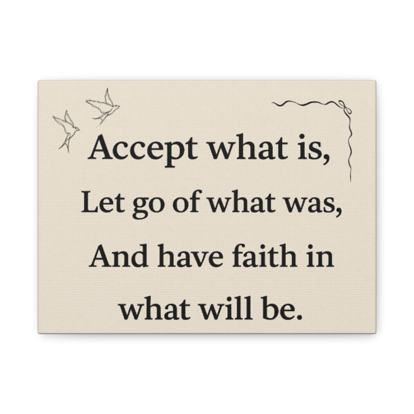 Motivational Wall Art Canvas, Inspirational Home Decor, Gift for Friends, Positive Quote Art