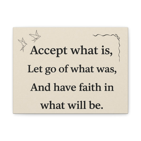 Motivational Wall Art Canvas, Inspirational Home Decor, Gift for Friends, Positive Quote Art