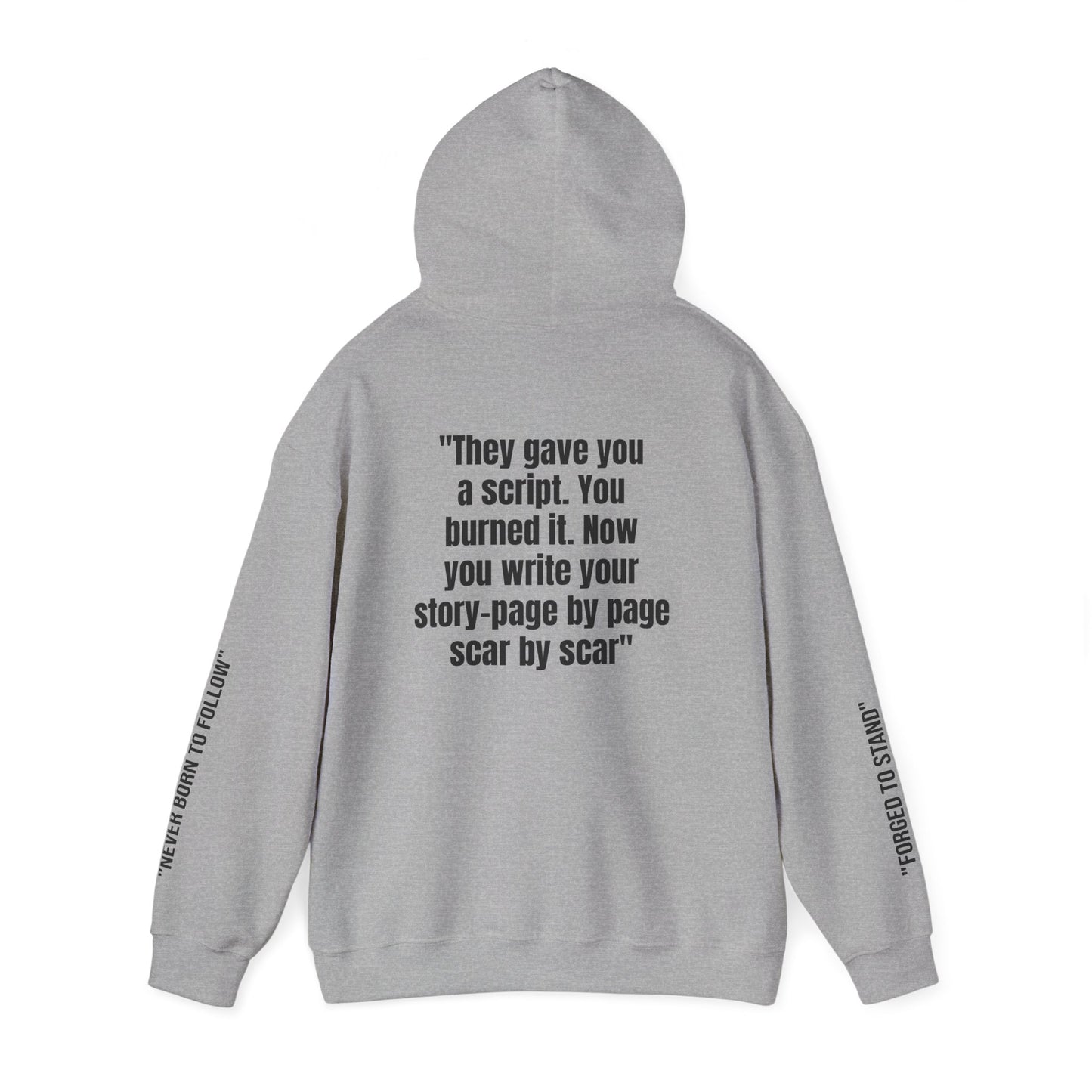 Unfollow the Script Hoodie - Rise Foundry