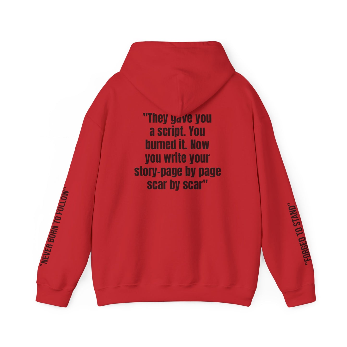 Unfollow the Script Hoodie - Rise Foundry