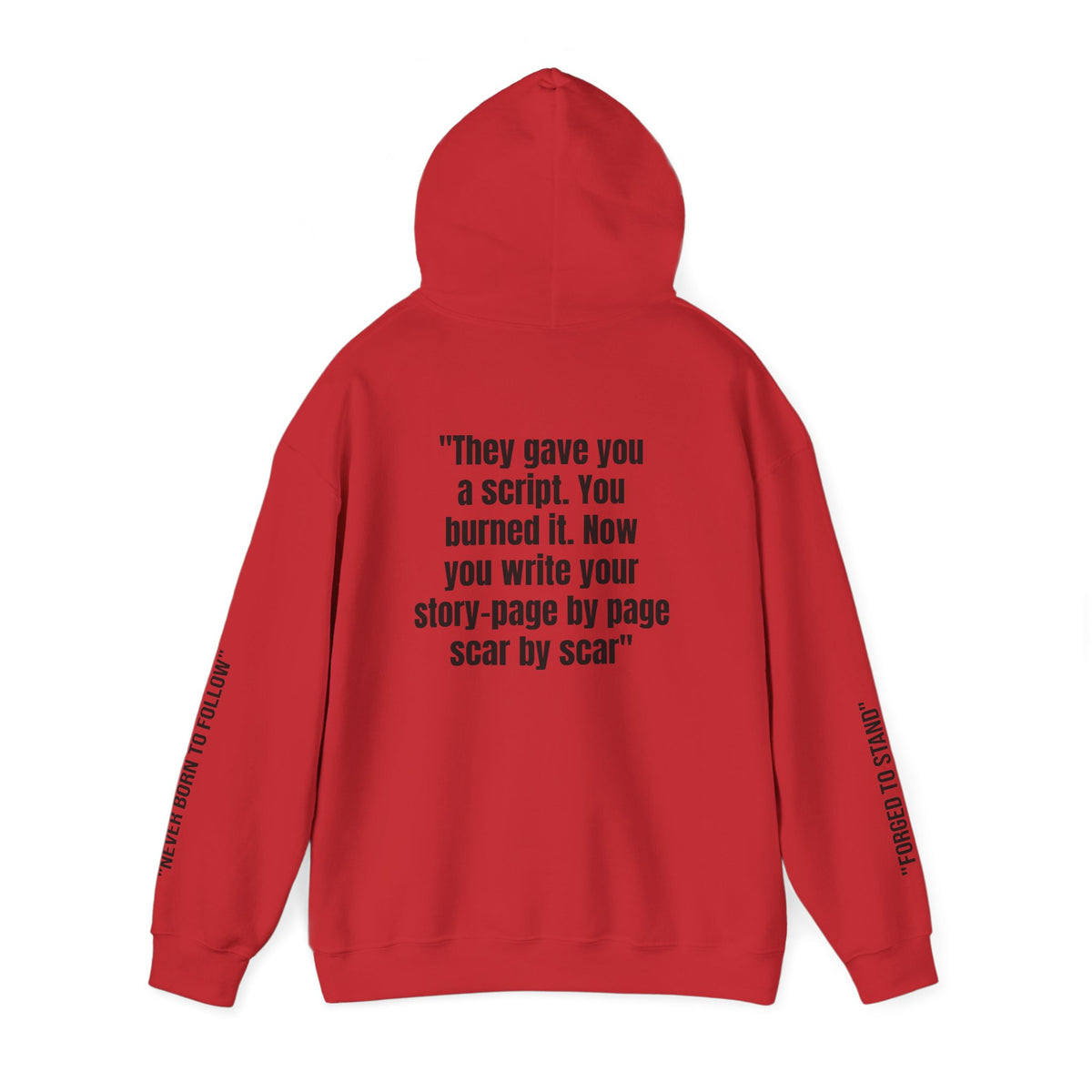 Unfollow the Script Hoodie - Rise Foundry