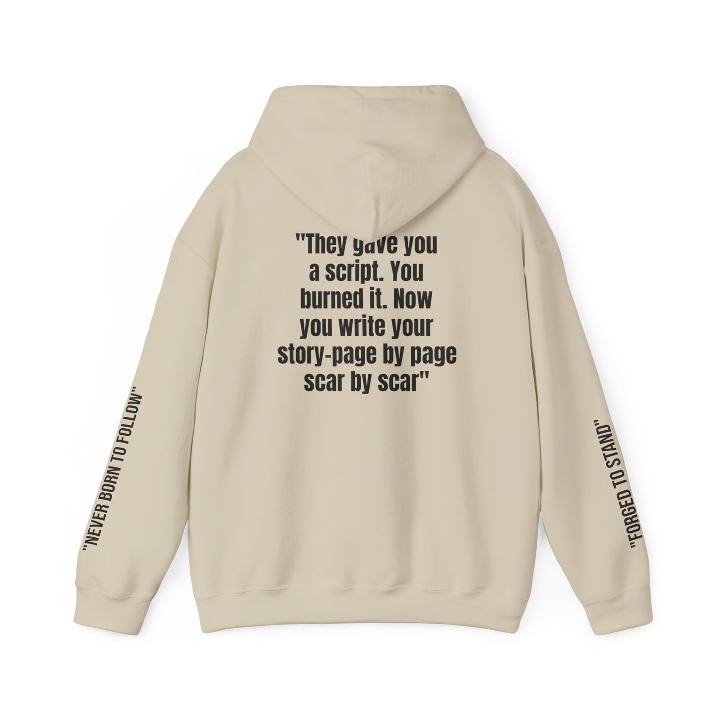 Unfollow the Script Hoodie - Rise Foundry