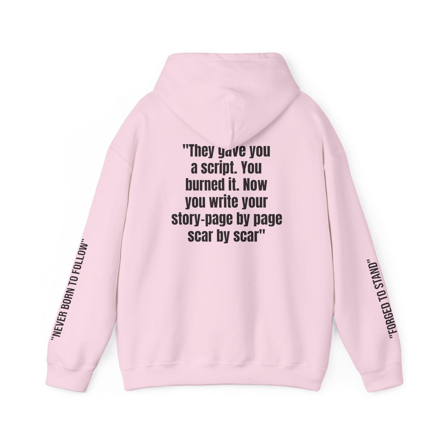 Unfollow the Script Hoodie - Rise Foundry