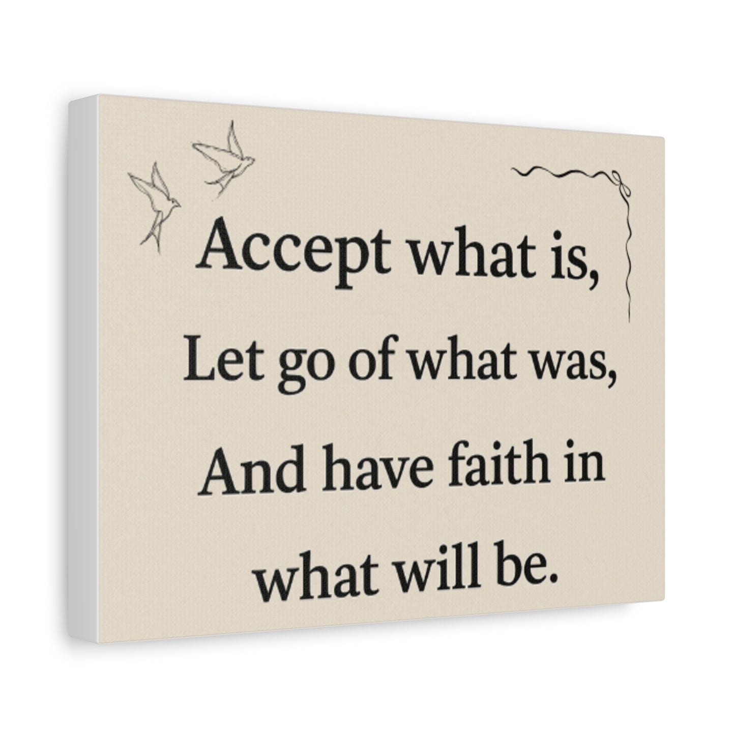 Motivational Wall Art Canvas, Inspirational Home Decor, Gift for Friends, Positive Quote Art