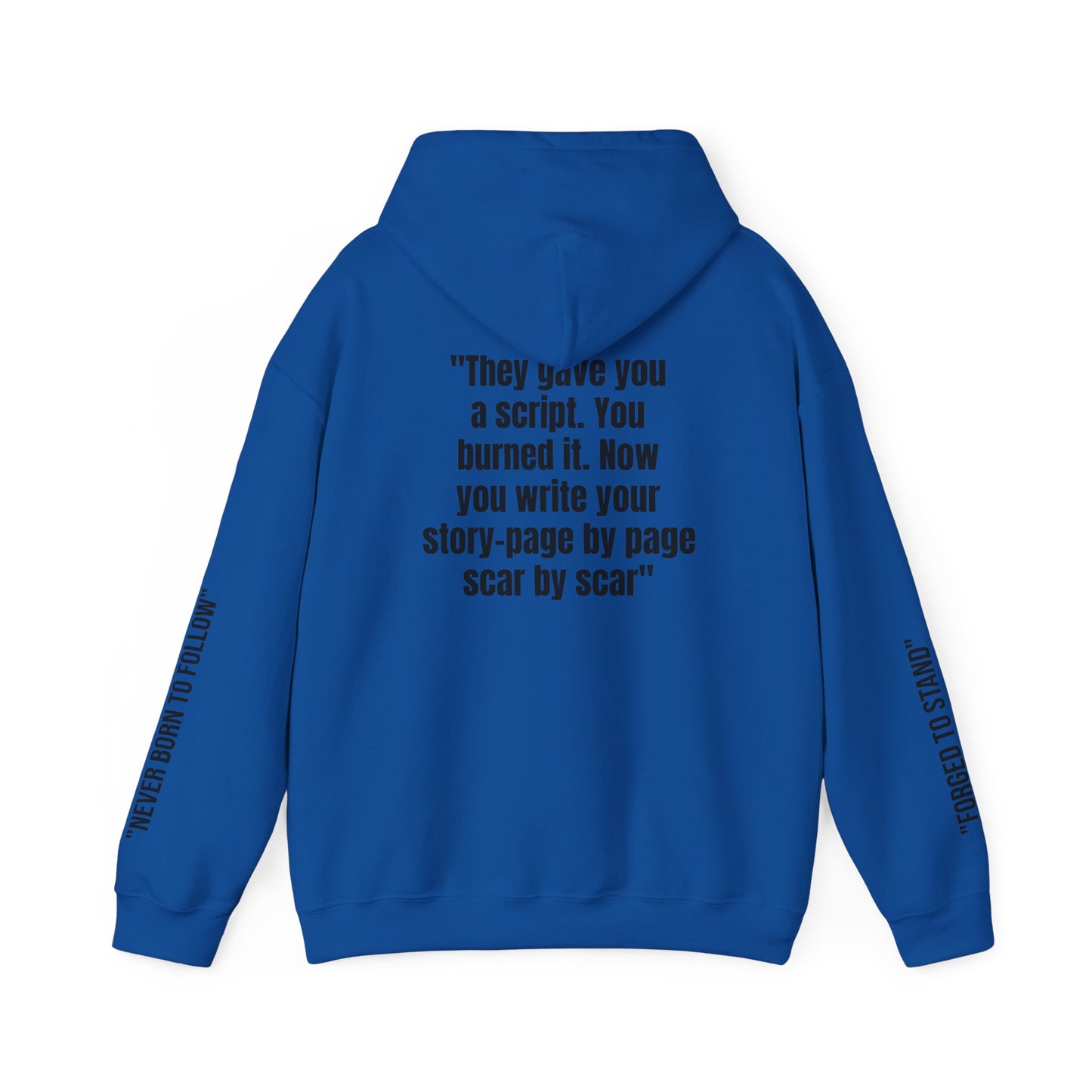 Unfollow the Script Hoodie - Rise Foundry