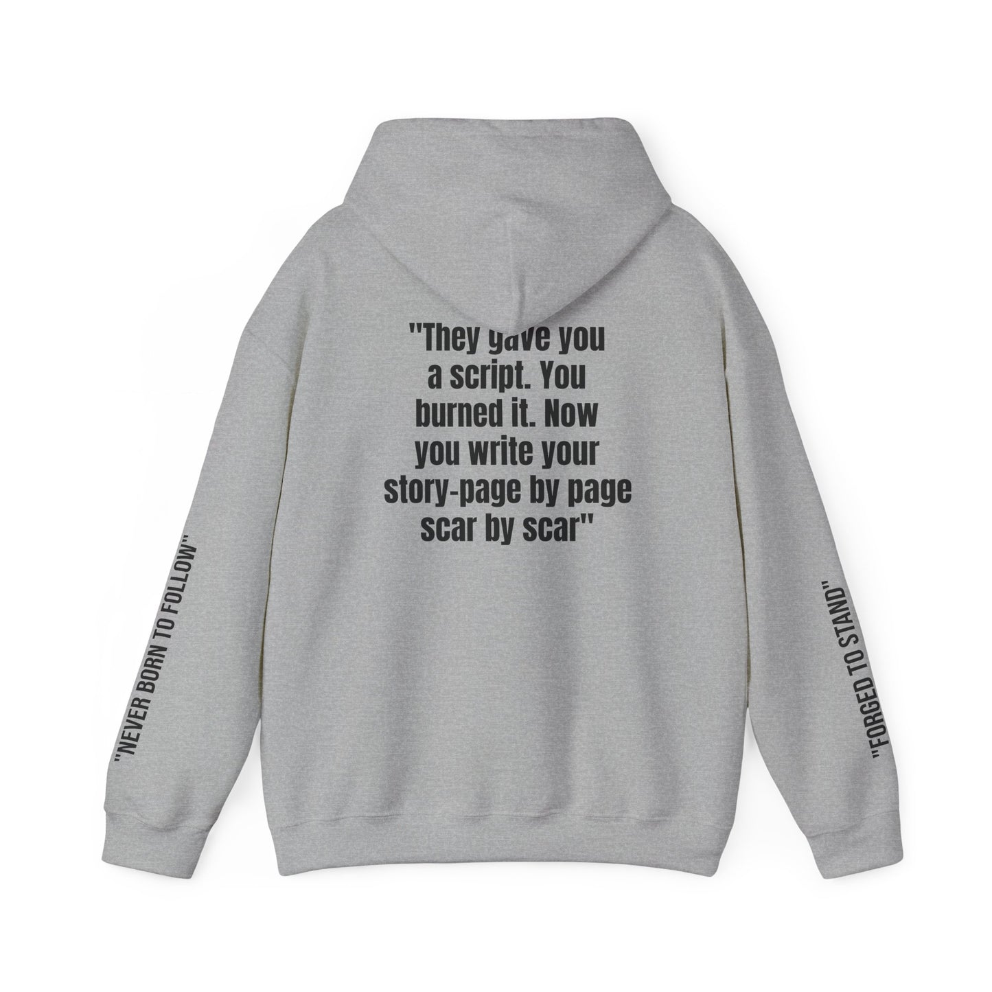 Unfollow the Script Hoodie - Rise Foundry