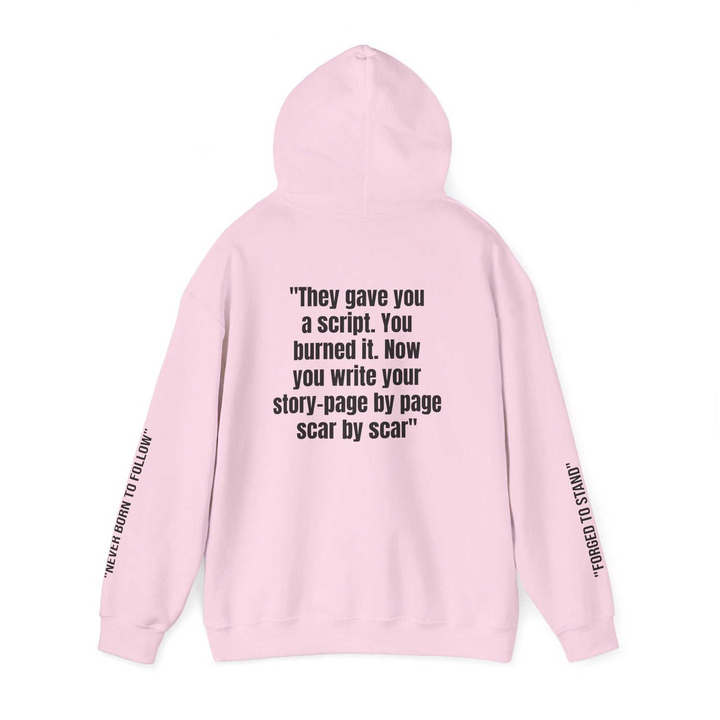 Unfollow the Script Hoodie - Rise Foundry