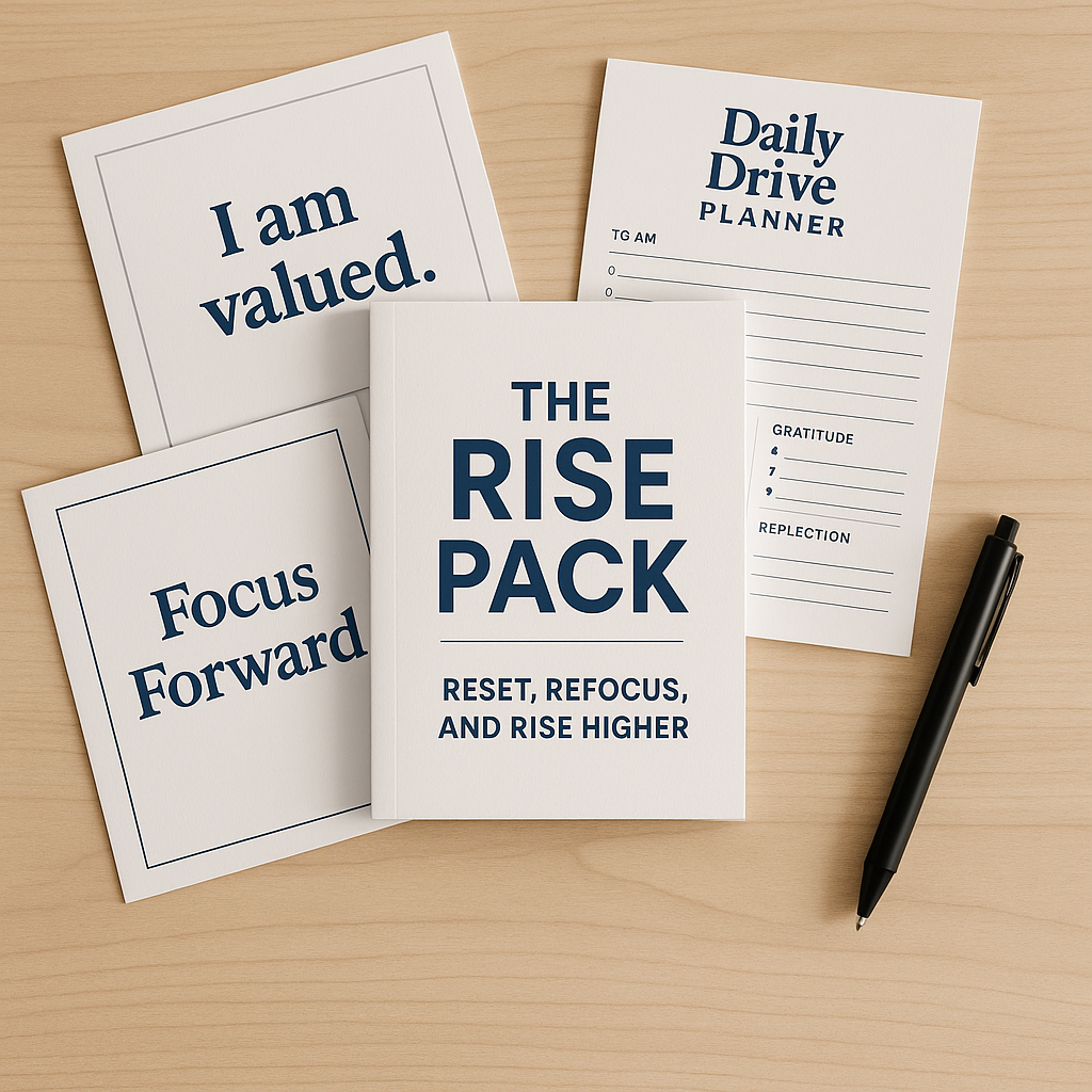 The Rise Pack - Affirmation, Planner & Journal Bundle