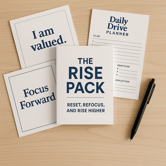 The Rise Pack - Affirmation, Planner & Journal Bundle