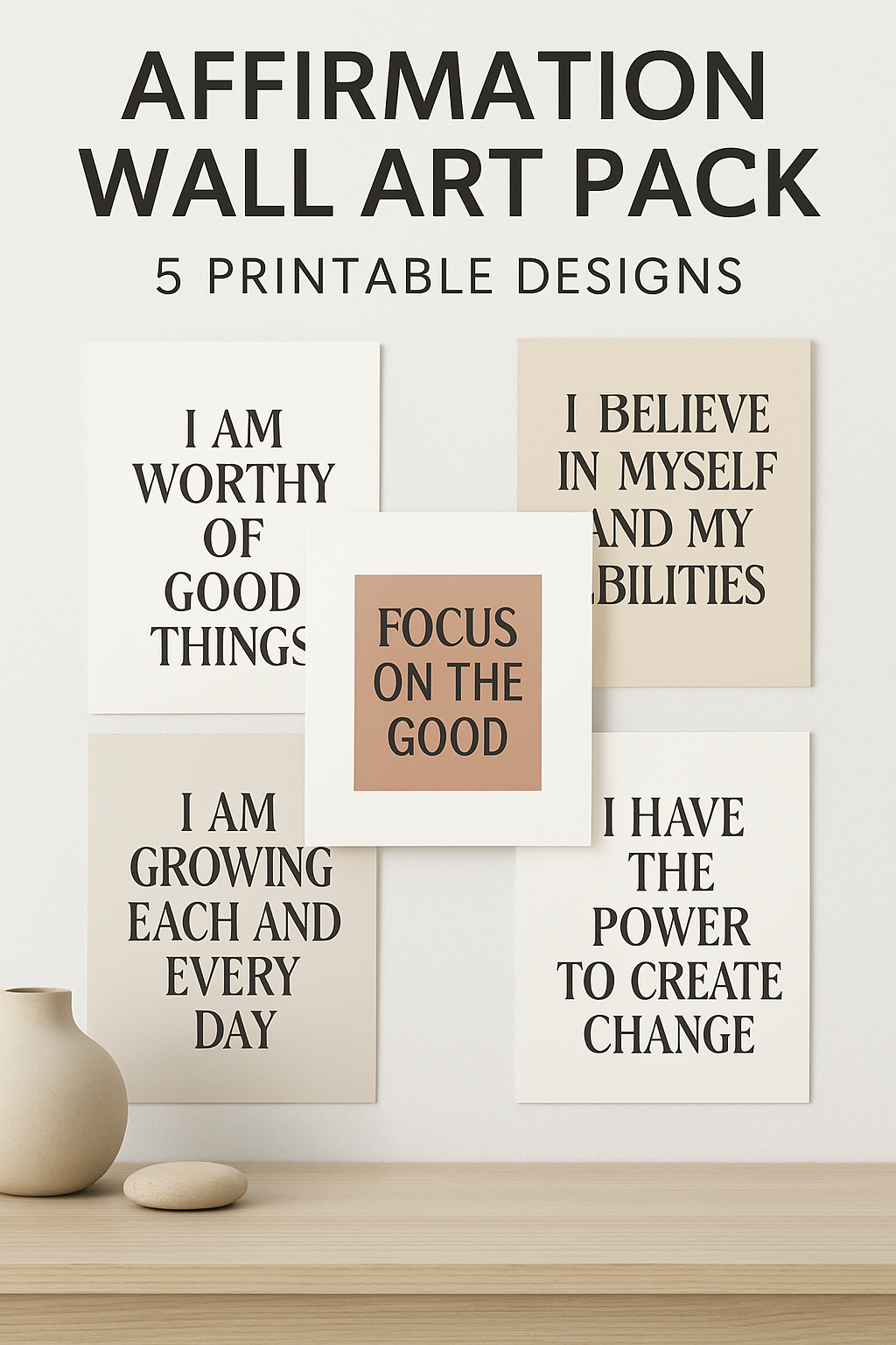 Transform Your Space with Powerful Words.